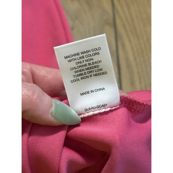 New Beautiful Pink Gibson Latimer Asymmetrical Dress Size Small Sexy Formal City - Picture 9 of 10